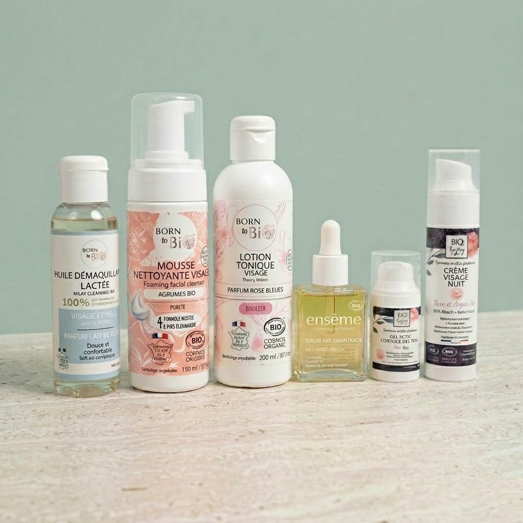 Kit routine serale pelle mista - grassa con siero