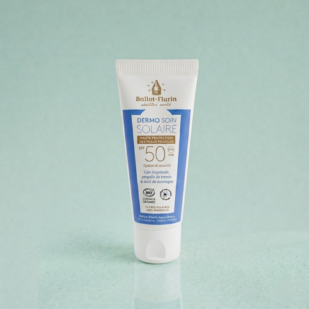 Protezione solare alla propoli SPF 50, anche per bambini
