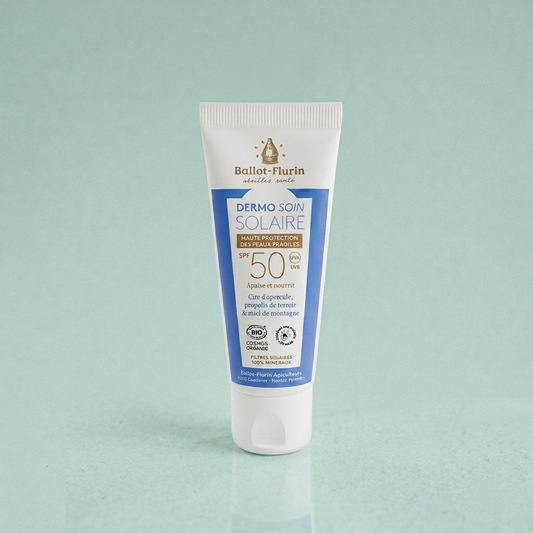 Protezione solare alla propoli SPF 50, anche per bambini